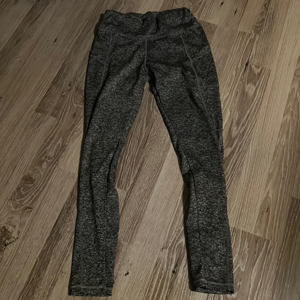 Dark grey heather leggings